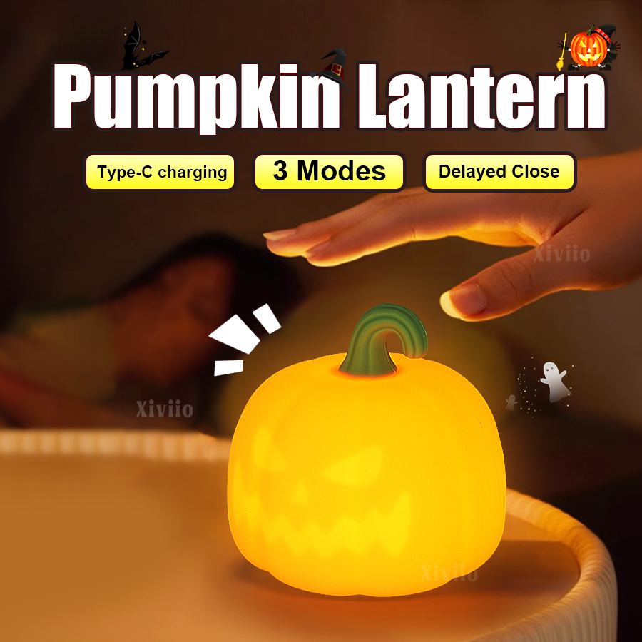 Online Educational Games For Kids - Lampada da zucca di Halloween Lampada