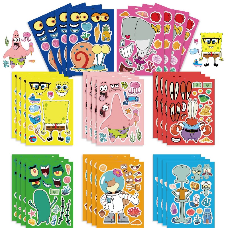 Kids Education Product - Puzzle Interattivo Educativo di SpongeBob SquarePants,