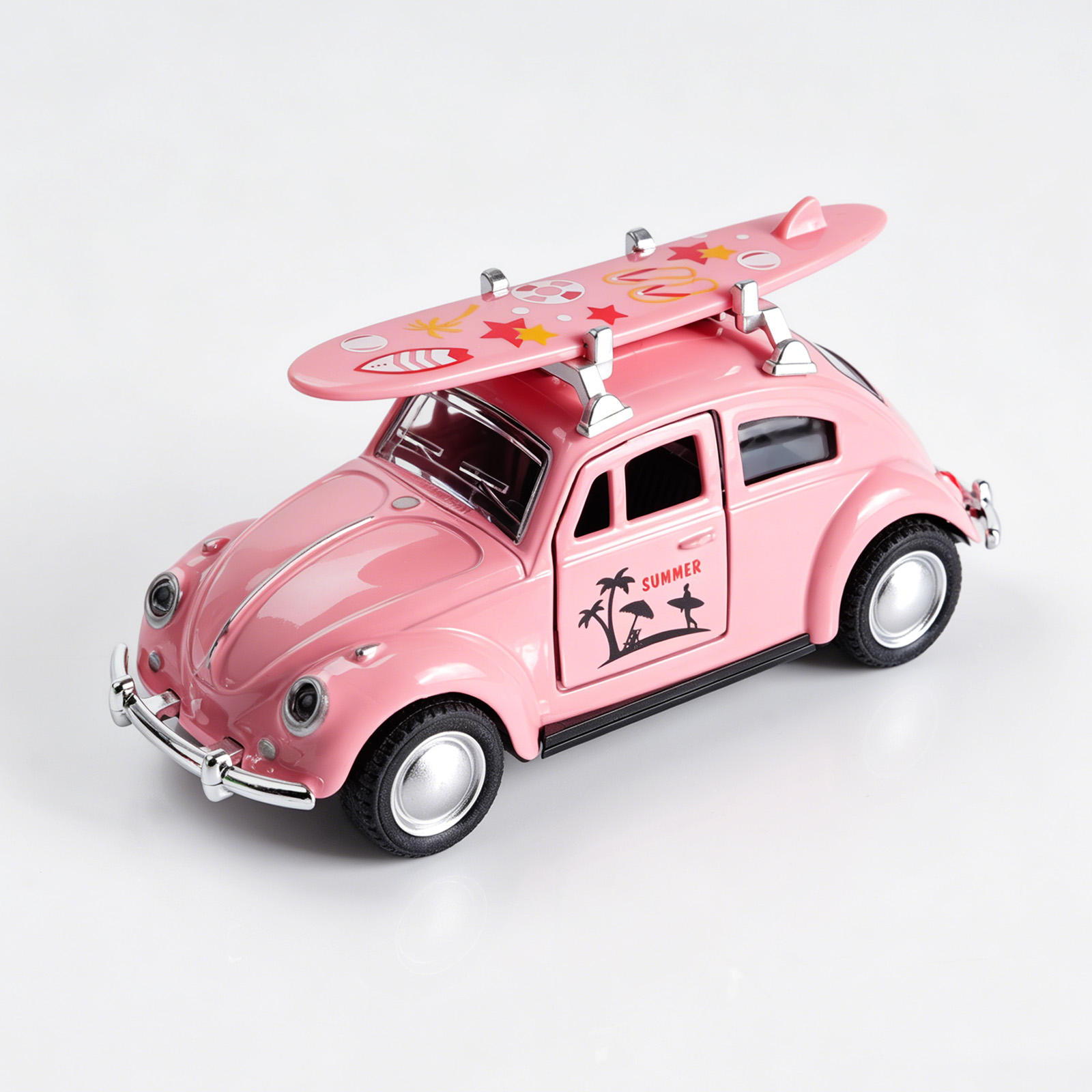 Online Educational Games For Kids - Modellino Volkswagen Beetle Rosa in Scala