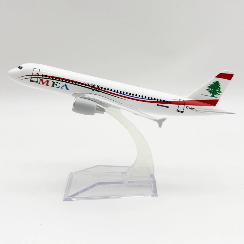 Kids Education Product - Aerei giocattolo souvenir 16CM A320 MEA