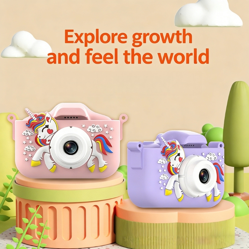 Kids Early Education Photos - Giocattolo ricaricabile per fotocamera per bambini