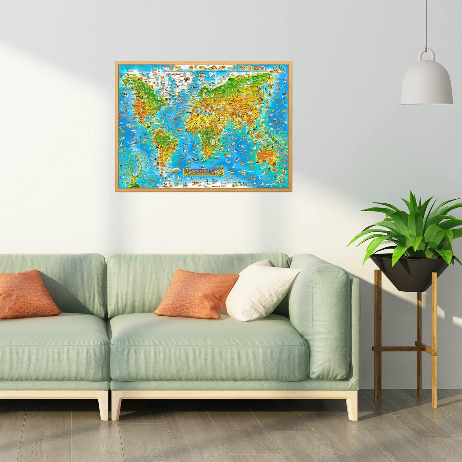 150/300/500/1000 pezzi Puzzle  - Puzzle Map World recensione e prezzo