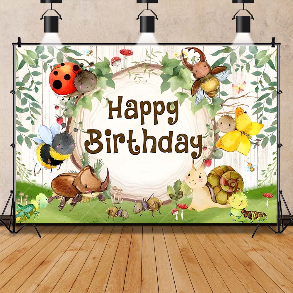 Cartoon Insect Party Early Edu - Background For Kids Education recensione e prezzo