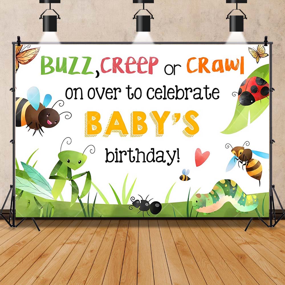 Cartoon Insect Party Early Edu - Background For Kids Education recensione e prezzo