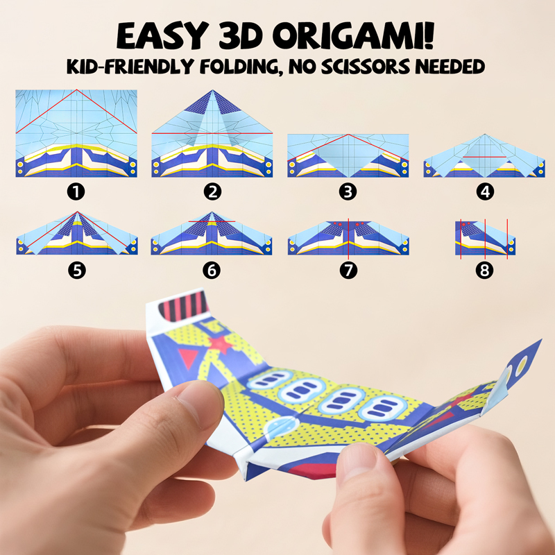 Kit di 36 Fogli per Origami di - Kids Education Product recensione e prezzo