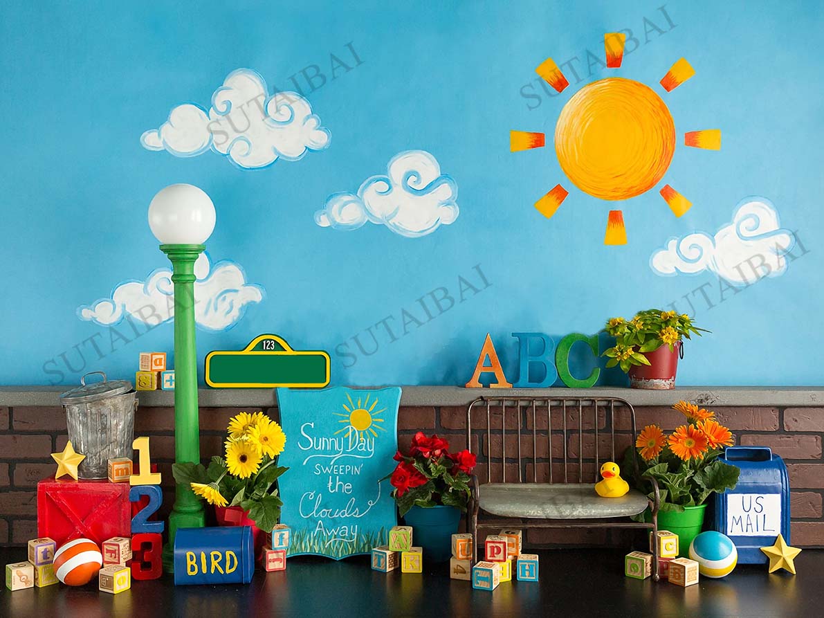 ABC Ritorno a scuola Fondale f - Background For Kids Education recensione e prezzo